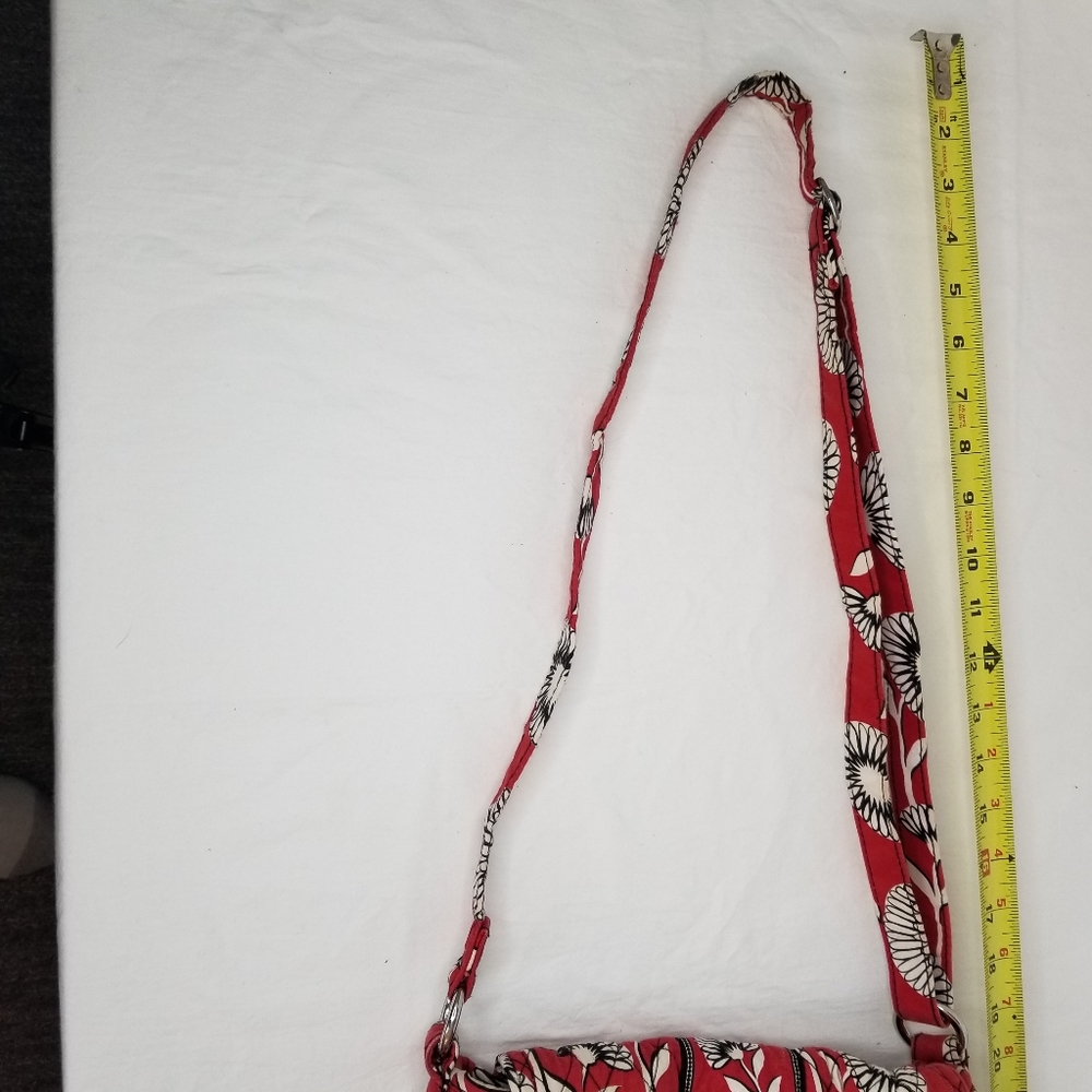 Vera Bradley Retired Deco Daisy Saddle Up Bag - Picture 12 of 14